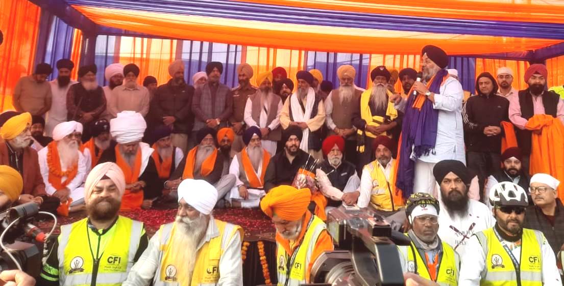  ਸਾਈਕਲ ਯਾਤਰਾ ਦਾ ਸ੍ਰੀ ਅੰਮ੍ਰਿਤਸਰ ਸਾਹਿਬ ਵਿਖੇ ਪੁਜਣ ਤੇ ਨਿੱਘਾ ਸਵਾਗਤ