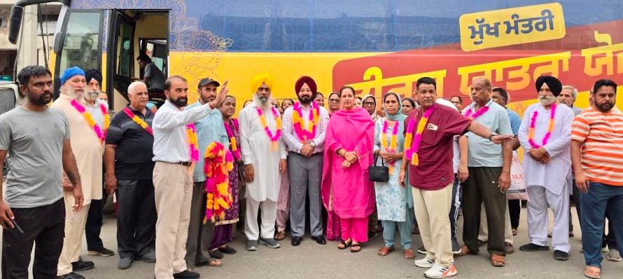 ਮੁੱਖ ਮੰਤਰੀ ਤੀਰਥ ਯਾਤਰਾ ਤਹਿਤ ਵਿਧਾਇਕ ਅਜੀਤਪਾਲ ਕੋਹਲੀ ਵੱਲੋਂ ਪਟਿਆਲਾ ਤੋਂ ਦੋ ਹੋਰ ਬੱਸਾਂ ਰਵਾਨਾ