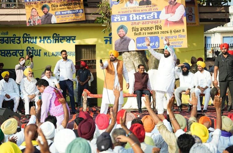ਕਿਸਾਨਾਂ ਦੀ ਕਾਤਲ ਭਾਜਪਾ ਨਾਲ ਹੱਥ ਮਿਲਾਉਣ ਲਈ ਤਰਲੋਮੱਛੀ ਹੋਇਆ ਅਕਾਲੀ ਦਲ-ਭਗਵੰਤ ਸਿੰਘ ਮਾਨ