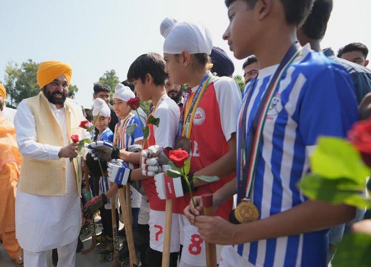 ਅਸੀਂ ਆਲਮੀ ਪੱਧਰ ਦੇ ਖਿਡਾਰੀ ਤਿਆਰ ਕਰਨ ਲਈ ਸੰਗਰੂਰ ਨੂੰ ਸਕੇਟਿੰਗ ਹੱਬ ਵਜੋਂ ਵਿਕਸਤ ਕਰ ਰਹੇ ਹਾਂ: ਮੁੱਖ ਮੰਤਰੀ